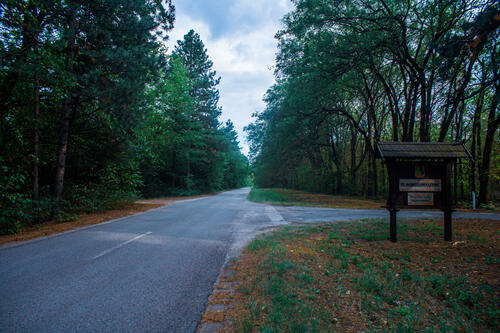 Hunting lodge landmark